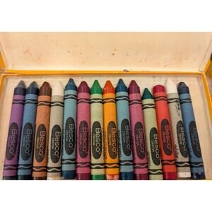 Besco Jumbo Anti-Roll Crayons